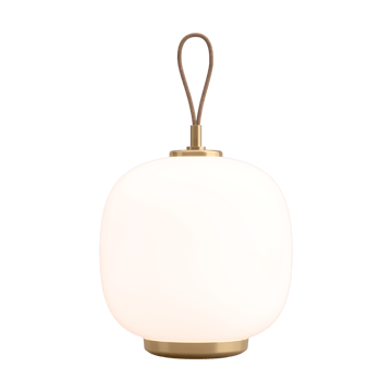 Przenośna lampa VL45 Radiohus Ø17,5 cm - Brass-pale rose glass - Louis Poulsen