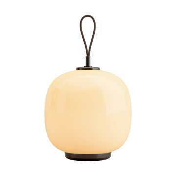 Przenośna lampa VL45 Radiohus Ø17,5 cm - Brass-pale yellow glass - Louis Poulsen