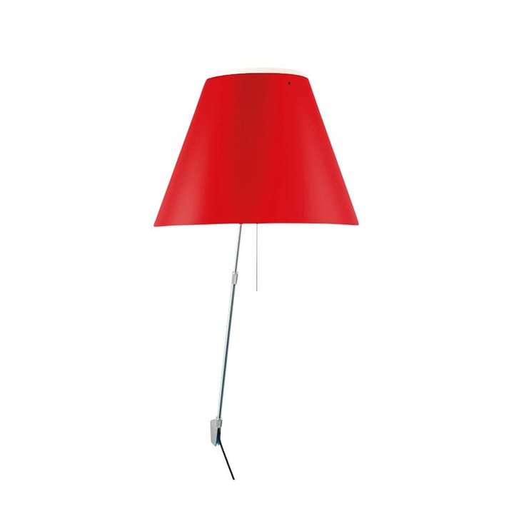 Costanza D13 a lampa ścienna - primary red - Luceplan