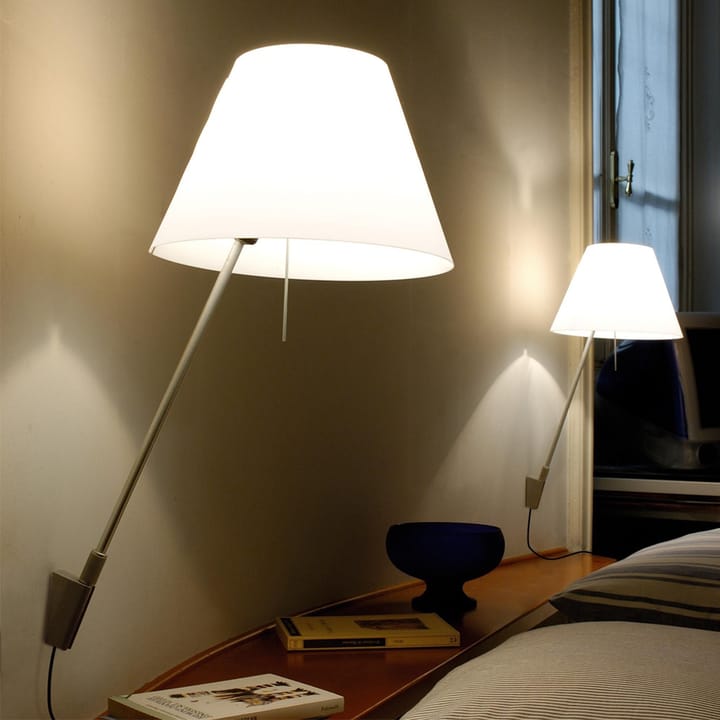 Costanza D13 a lampa ścienna, white Luceplan