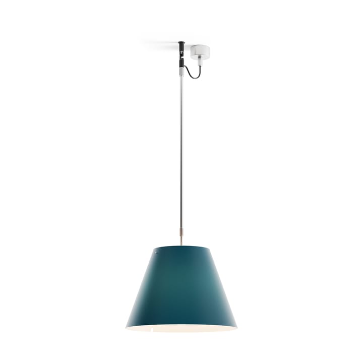 Costanza D13 s lampa wisząca - petroleum blue - Luceplan