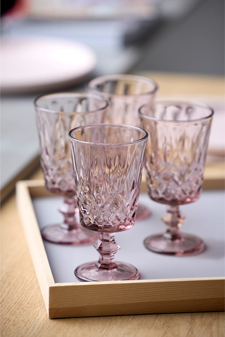 Kieliszki do wina Sorrento 29 cl, 4 szt., Pink Lyngby Glas