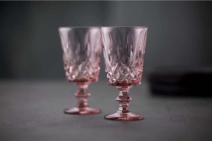 Kieliszki do wina Sorrento 29 cl, 4 szt., Pink Lyngby Glas