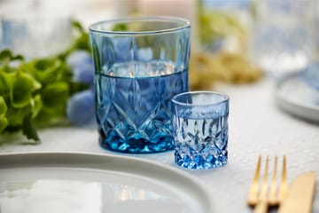 Kieliszki Sorrento, 4 szt. - Niebieski - Lyngby Glas