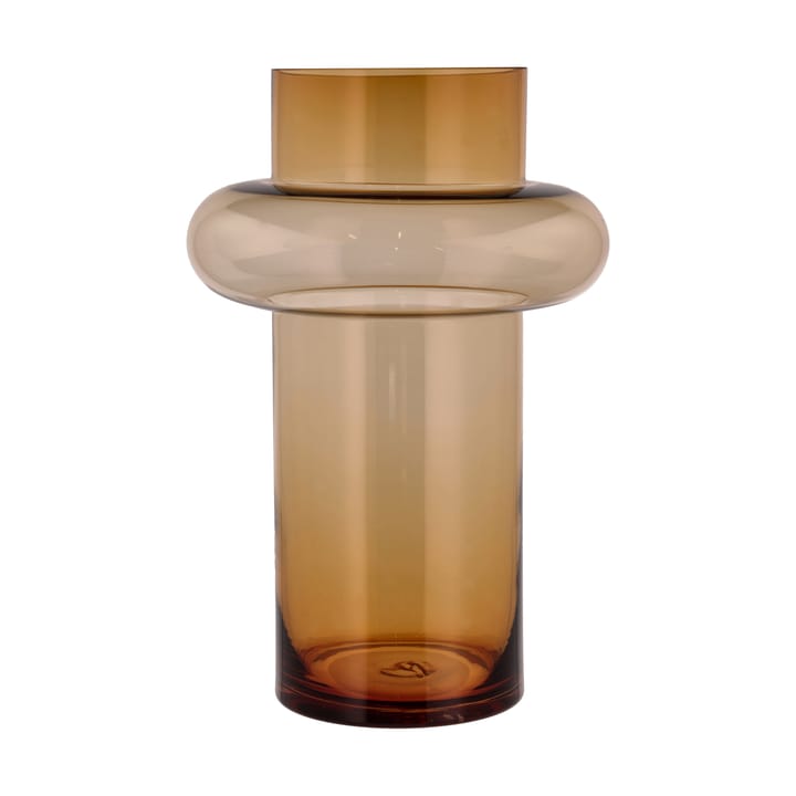 Tube wazon szkło 40 cm, Amber Lyngby Glas