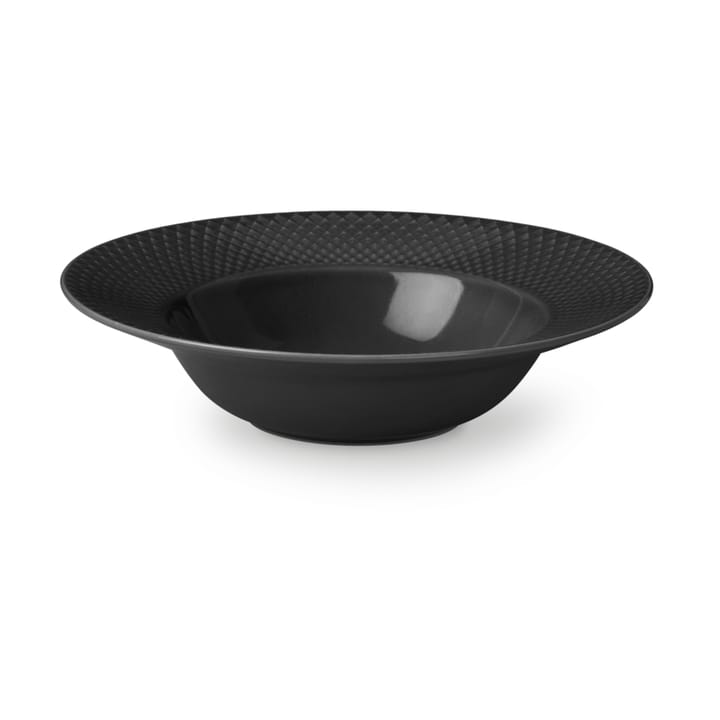 Głęboki talerz Rhombe Earth Ø24,5 cm, Slate Lyngby Porcelæn