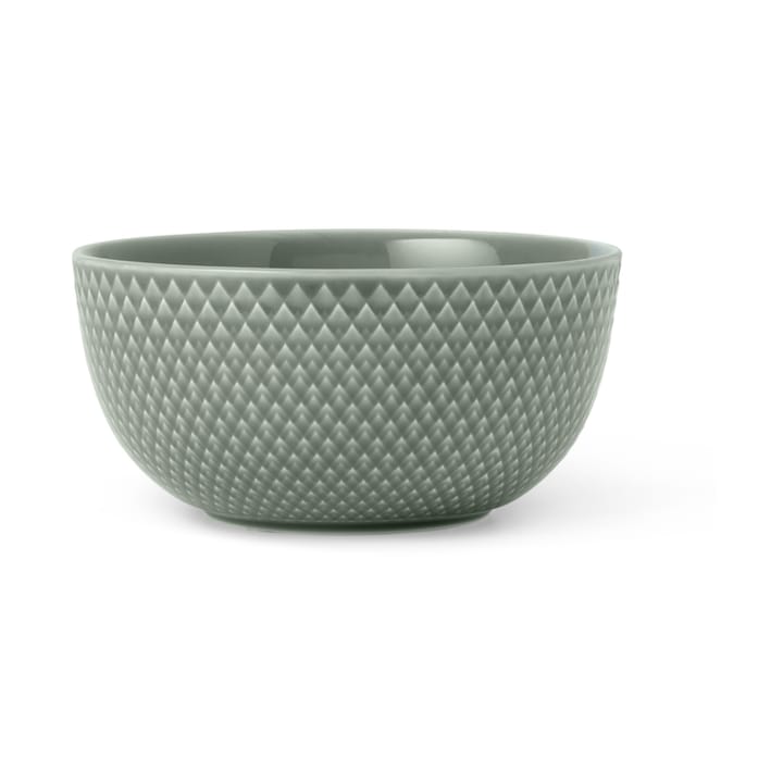 Miska Rhombe Earth Ø13 cm - Moss - Lyngby Porcelæn