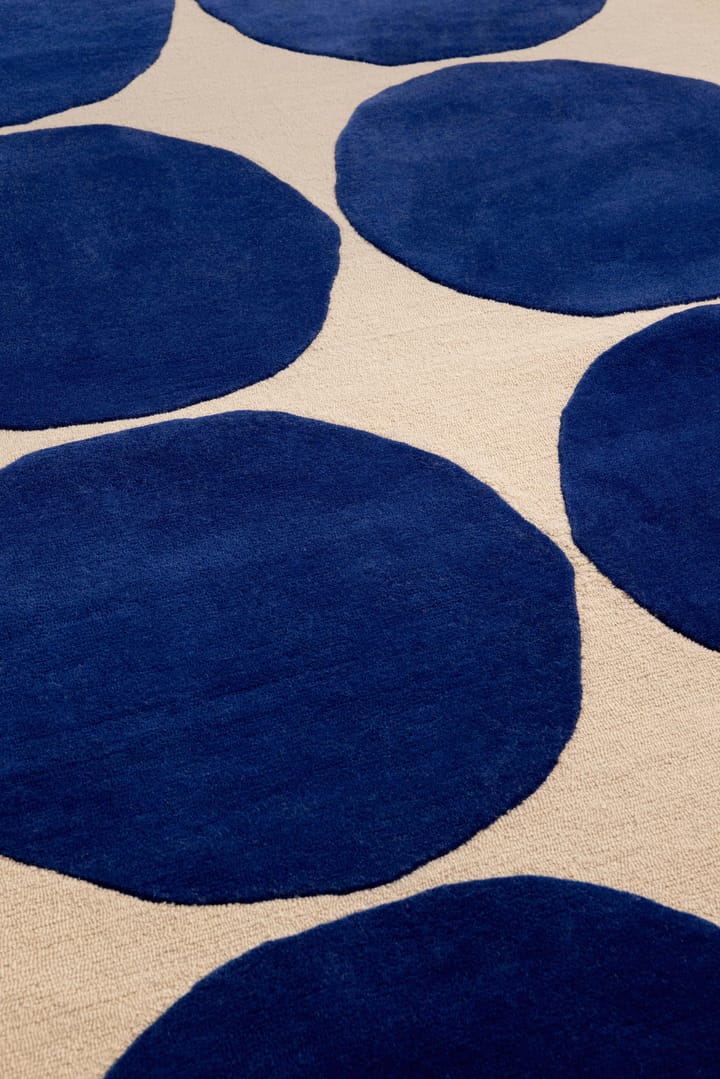 Dywan wełniany Isot Kivet, Blue, 170x240 cm Marimekko