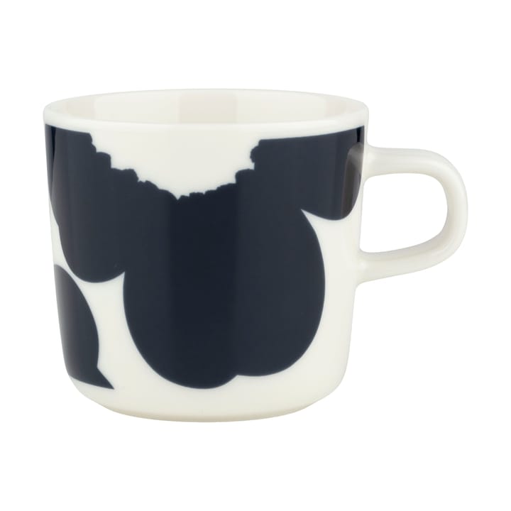 Kubek Iso Unikko 20 cl - White-dark blue - Marimekko