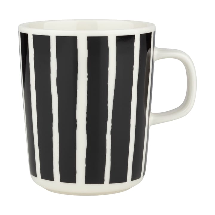 Kubek Oiva Piccolo 25 cl - White-black - Marimekko