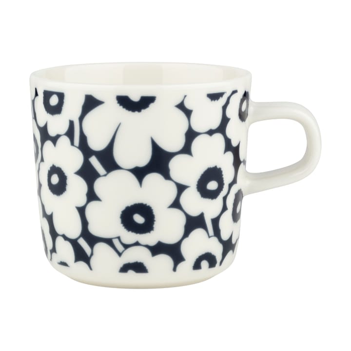 Kubek Pikkuinen Unikko 20 cl - Dark blue-white - Marimekko