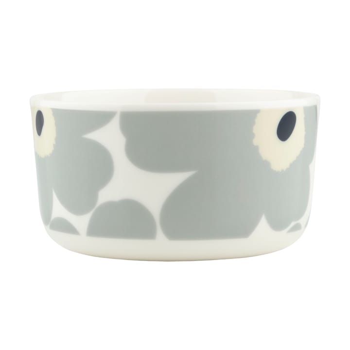 Miska Unikko 5 dl - White-light grey-sand-dark blue - Marimekko