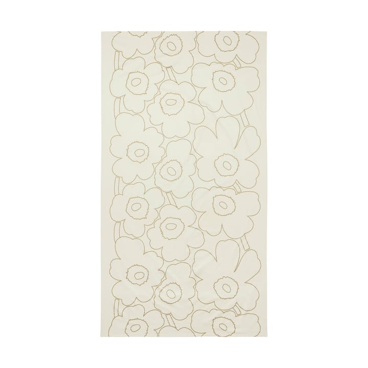 Obrus Piirto Unikko 135x250 cm - Linen- gold - Marimekko