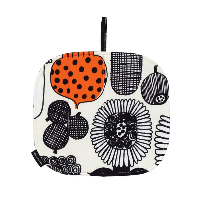 Ogrzewacz do herbaty Puutarhurin parhaat - White-black-orange - Marimekko