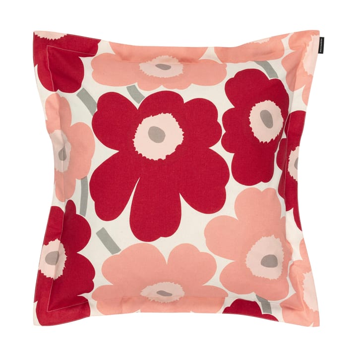 Poszewka na poduszkę Pieni Unikko 50x50cm - Dark cherry-rose - Marimekko