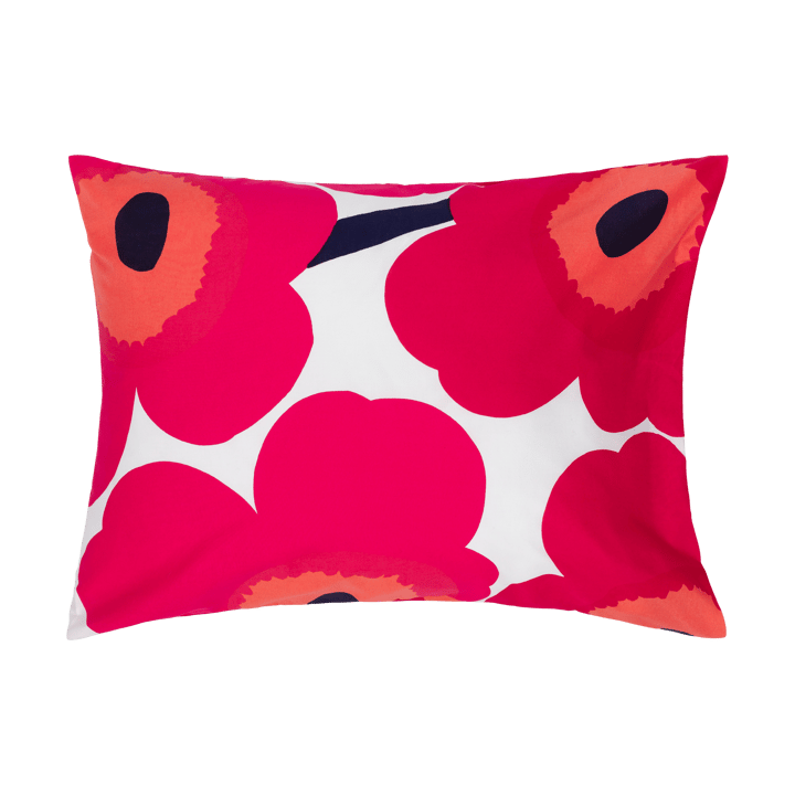 Poszewka na poduszkę Unikko 50x60 cm - Czerwona - Marimekko