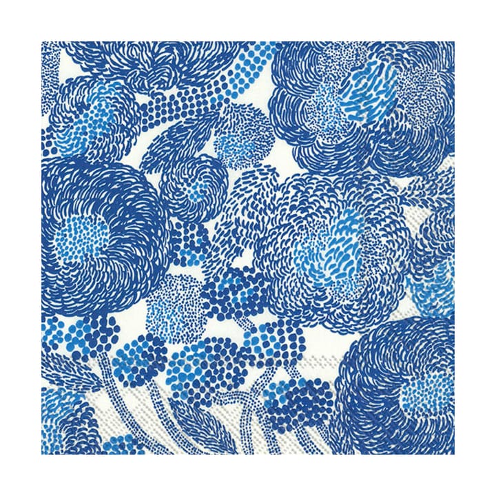 Serwetki Mynsteri 33x33 cm 20-szt. - Cream blue - Marimekko