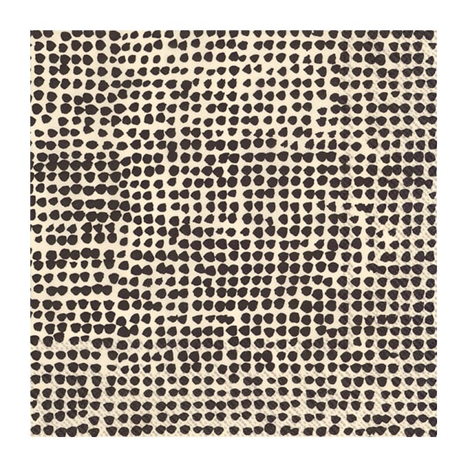 Serwetki Orkanen 33x33 cm 20 szt. - Linen black - Marimekko