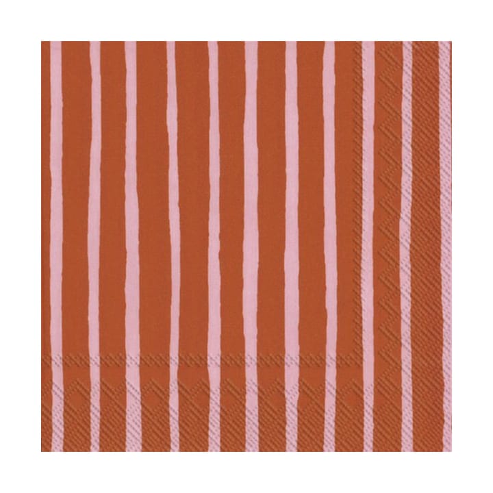 Serwetki Piccolo 33x33 cm 20 szt. - Pink-orange - Marimekko