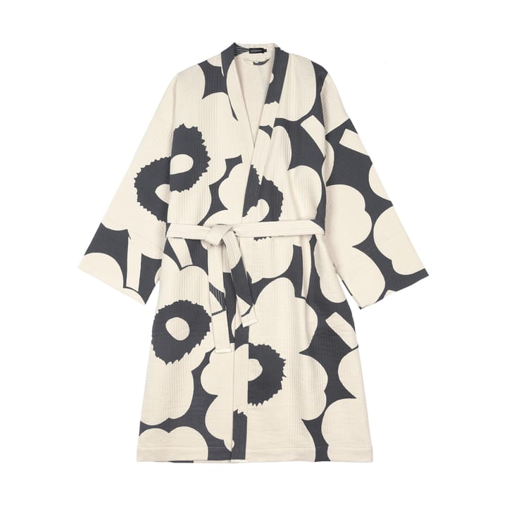 Szlafrok Unikko - Charcoal-off white, S - Marimekko