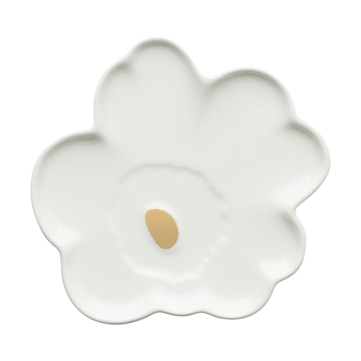 Taca Unikko Shape 20 cm, White-gold Marimekko