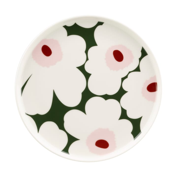 Talerz Unikko Ø20 cm - Zielony - Marimekko