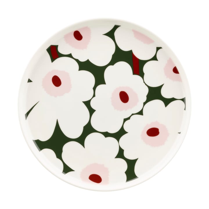 Talerz Unikko Ø25 cm - Zielony - Marimekko