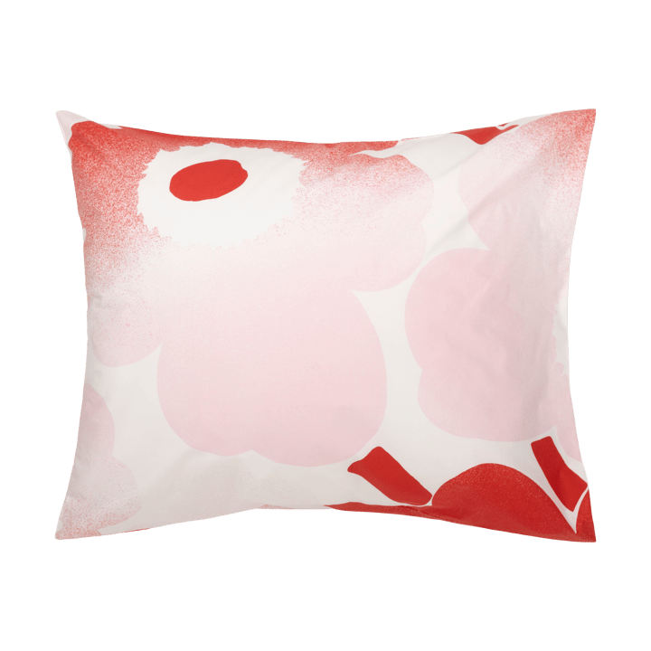 Unikko Häivähdys komplet pościeli 150x210 cm, 50x60 cm, Różowy Marimekko