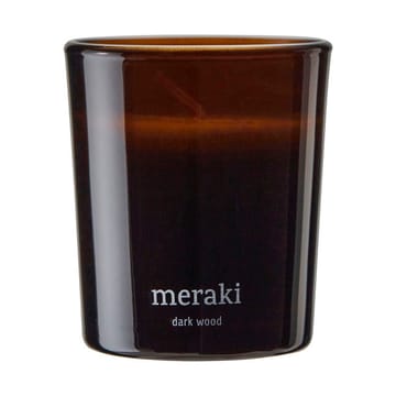 Świeca zapachowa Meraki 12 godzin 2-pak - Dark wood - Meraki