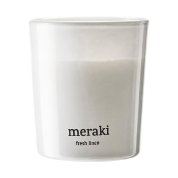 Świeca zapachowa Meraki 12 godzin 2-pak - Fresh Linen - Meraki