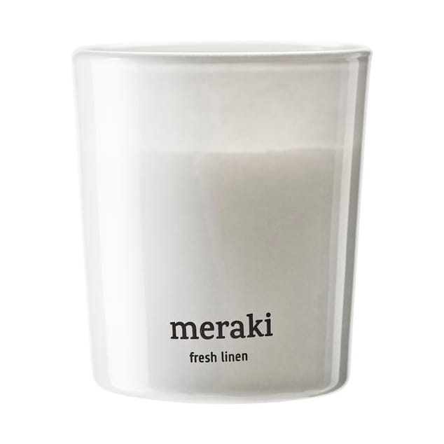 Świeca zapachowa Meraki 12 godzin 2-pak, Fresh Linen Meraki