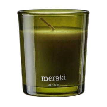 Świeca zapachowa Meraki 12 godzin 2-pak - Oud leaf - Meraki