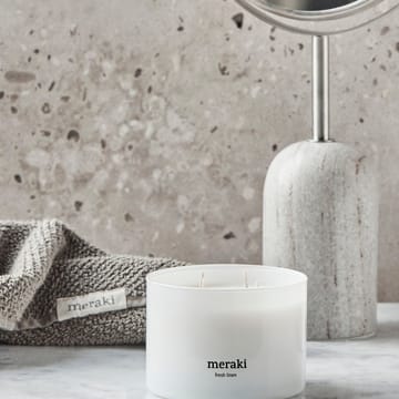 Świeca zapachowa Meraki, 60 godzin - Fresh linen - Meraki