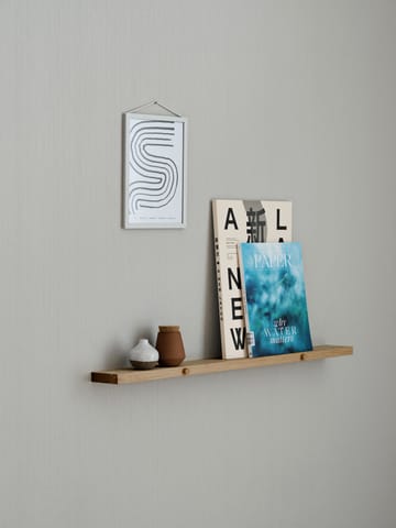 Gallery shelf tavellist 70 cm - Dąb - MOEBE