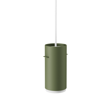 Moebe Tube lampa wisząca small Ø8 cm - Pine green - MOEBE