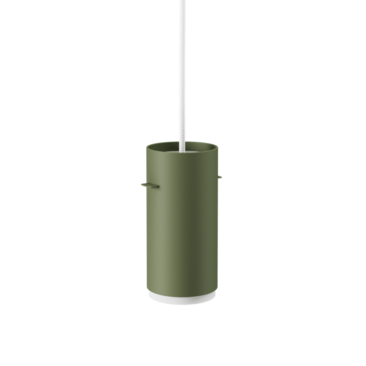 Moebe Tube lampa wisząca small Ø8 cm, Pine green MOEBE