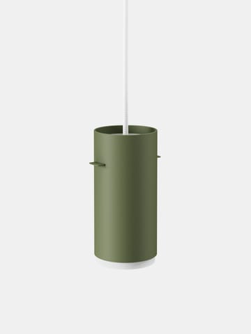 Moebe Tube lampa wisząca small Ø8 cm - Pine green - MOEBE