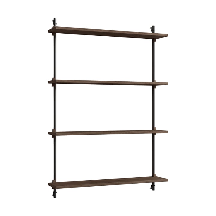 Moebe wall shelving ws.115.1 - Dąb wędzony - czarny - MOEBE