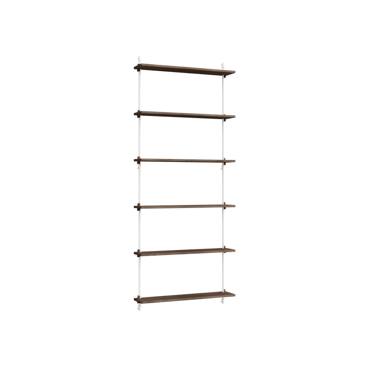 Moebe wall shelving ws.200.1 - Dąb wędzony-biały - MOEBE