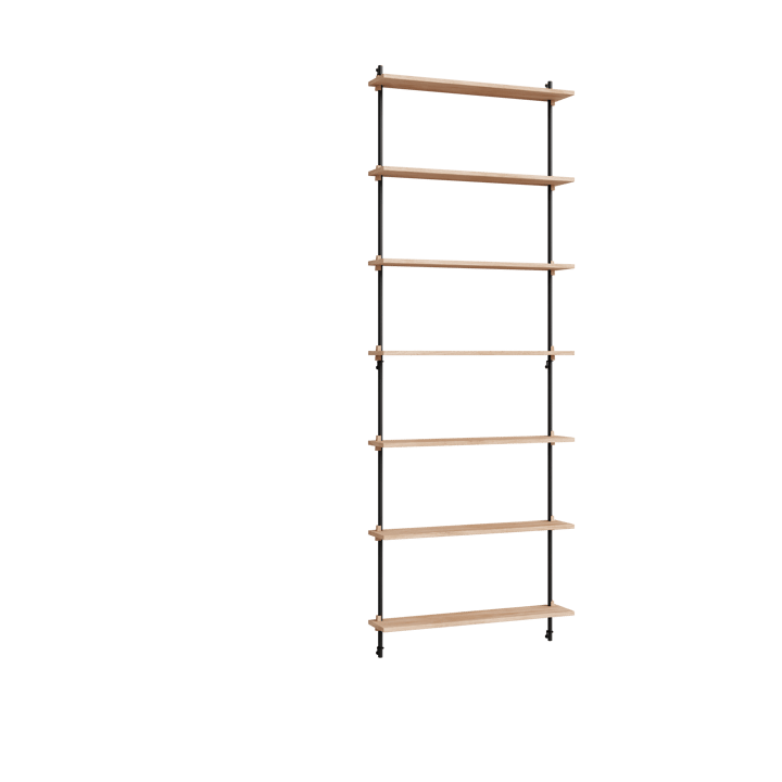 Moebe wall shelving ws.230.1 - Dąb-czarny - MOEBE