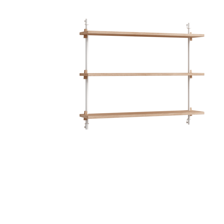 Moebe wall shelving ws.65.1 - Dąb-biały - MOEBE