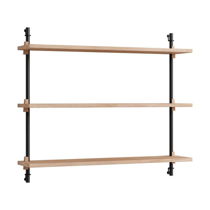 Moebe wall shelving ws.65.1 - Dąb-czarny - MOEBE