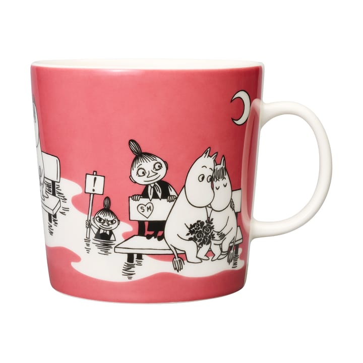 Kubek Limitowany Muminki - Różowy - 400 ml - Moomin Arabia