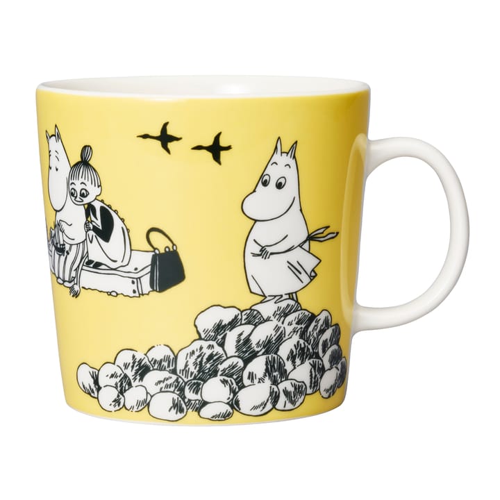 Kubek Limitowany Muminki - Żółty - 400 ml - Moomin Arabia