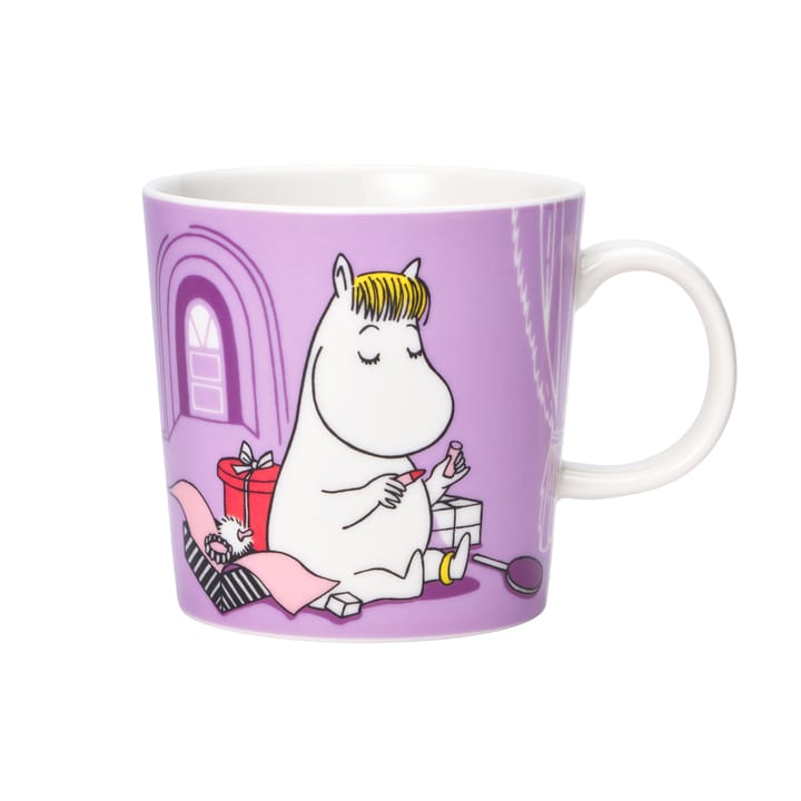 Kubek Panna Migotka, purpurowy - Muminki - 300 ml - Moomin Arabia