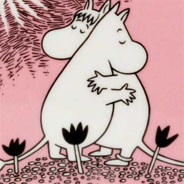 Miska Love - Muminki - Różowa - Moomin Arabia