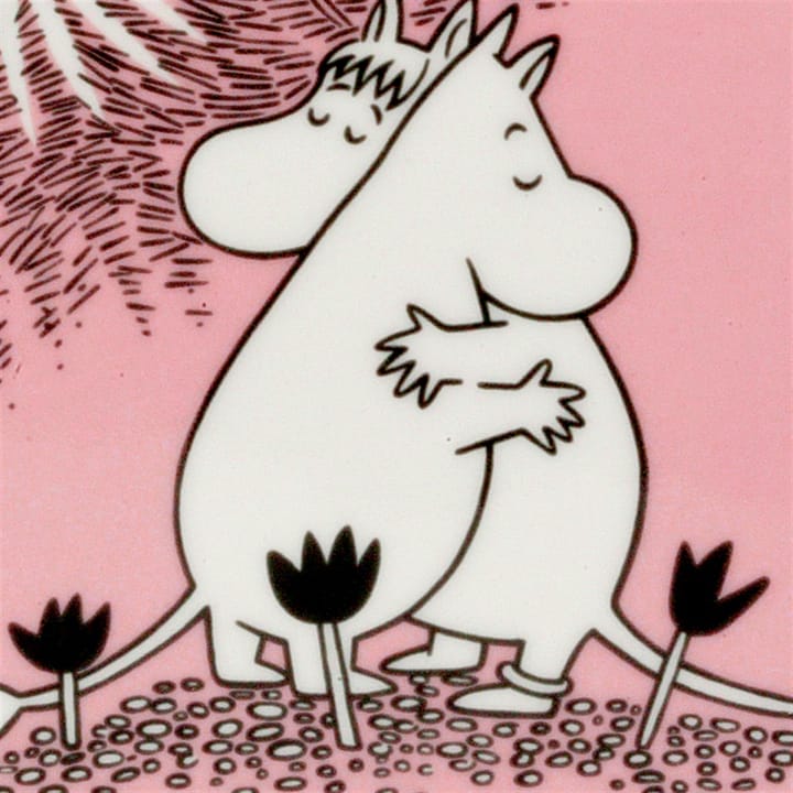 Miska Love - Muminki, Różowa Moomin Arabia