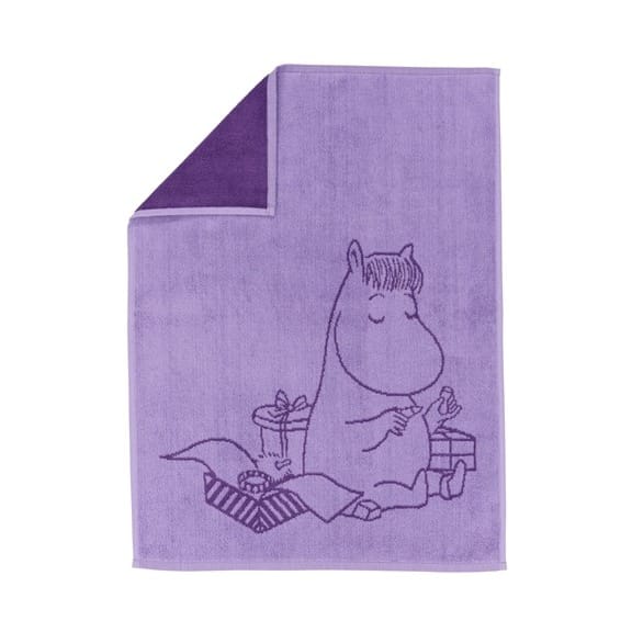 Ręcznik Muminki 50x70 cm - Panna Migotka violett - Moomin Arabia