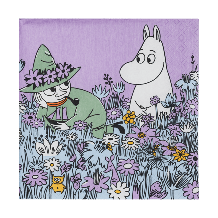 Serwetki Muminki Friends Forever 33x33 cm, 20 szt. - Multi - Moomin Arabia