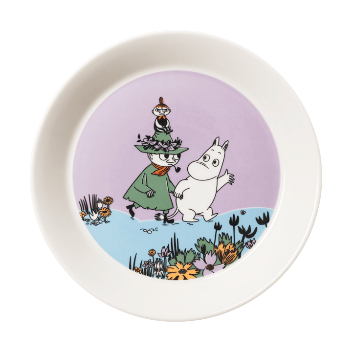 Talerz Muminki Friends Forever - Ø19,5 cm - Moomin Arabia